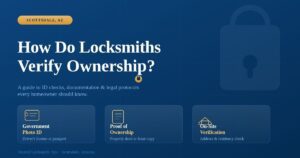 Read more about the article How Do Locksmiths Verify Ownership in Scottsdale?