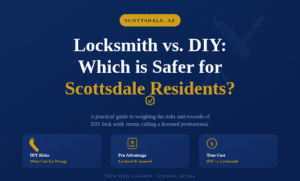 Read more about the article Locksmith vs. DIY: Which is Safer for Scottsdale Residents?
