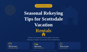 Read more about the article Seasonal Rekeying Tips for Scottsdale Vacation Rentals